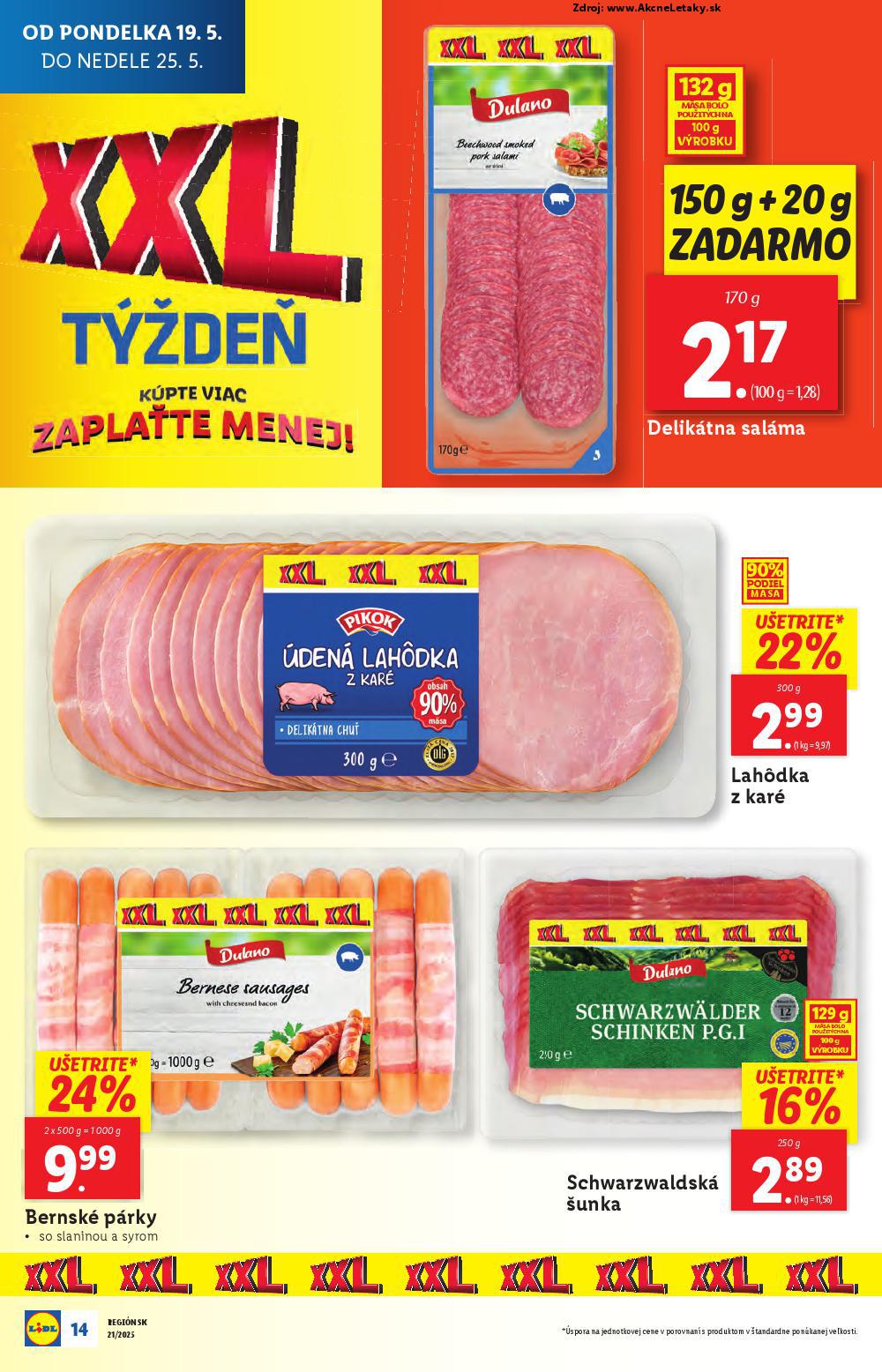 Leták Lidl (19. 5. - 25. 5. 2025) - strana 22 z 108