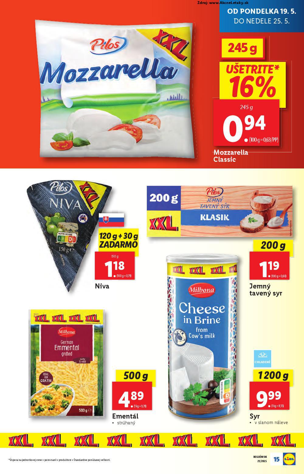 Leták Lidl (19. 5. - 25. 5. 2025) - strana 23 z 108