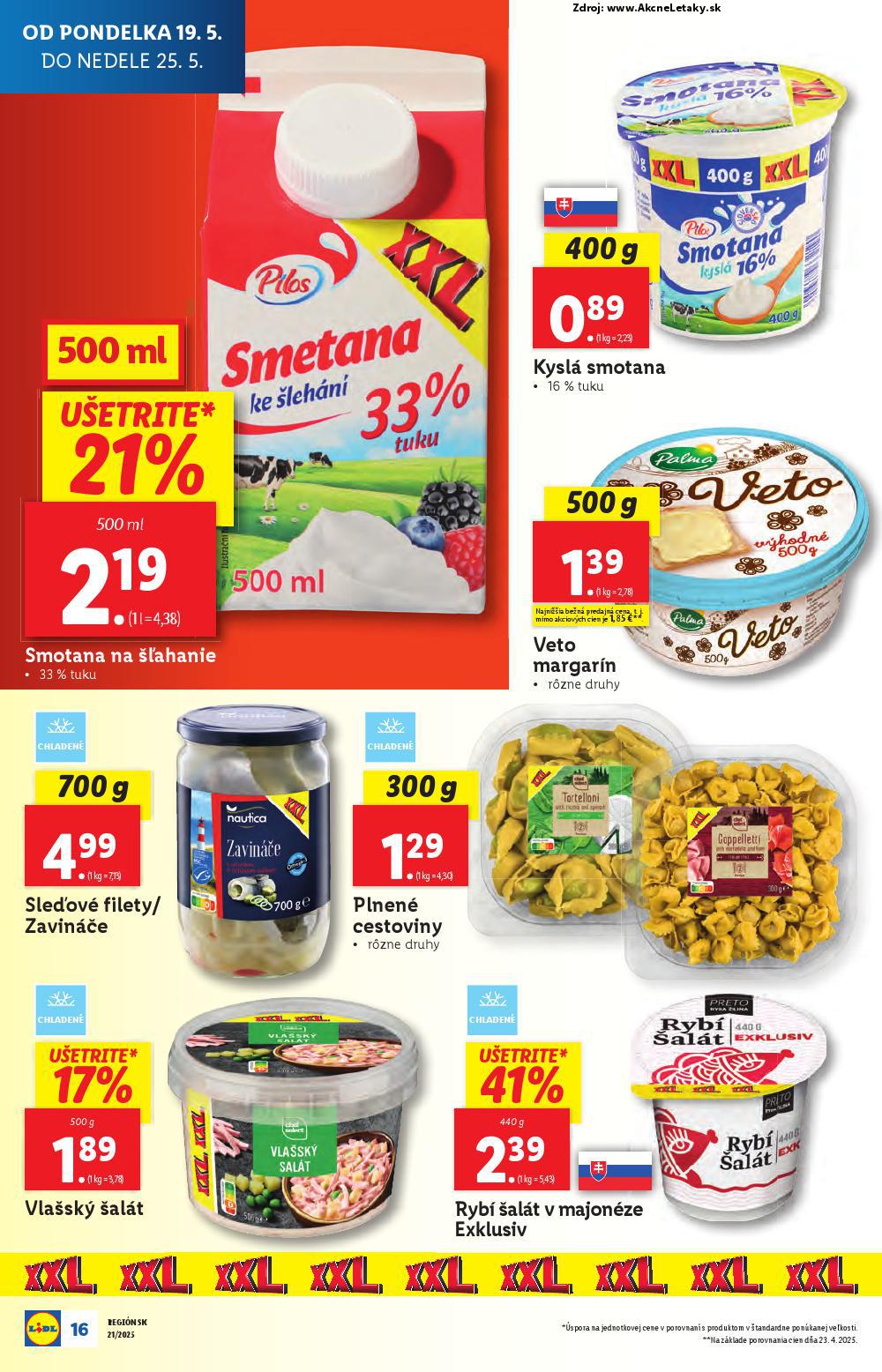 Leták Lidl (19. 5. - 25. 5. 2025) - strana 24 z 108