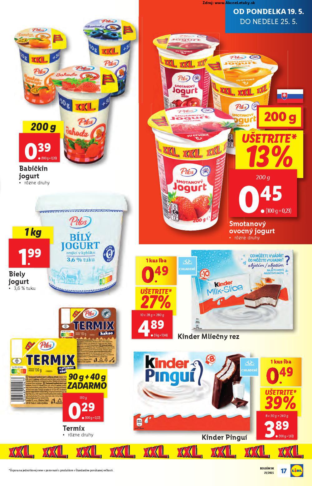 Leták Lidl (19. 5. - 25. 5. 2025) - strana 25 z 108