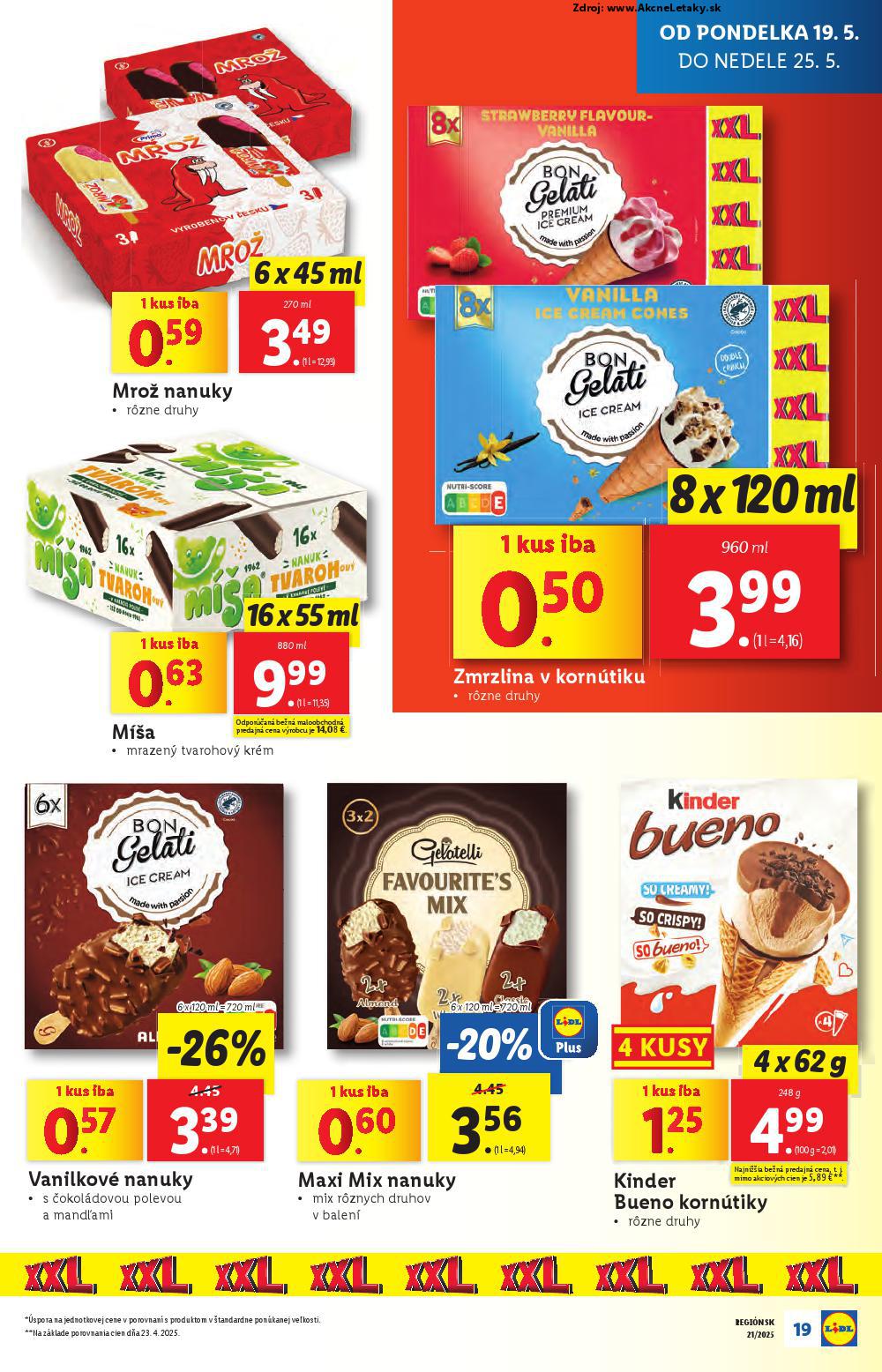 Leták Lidl (19. 5. - 25. 5. 2025) - strana 27 z 108