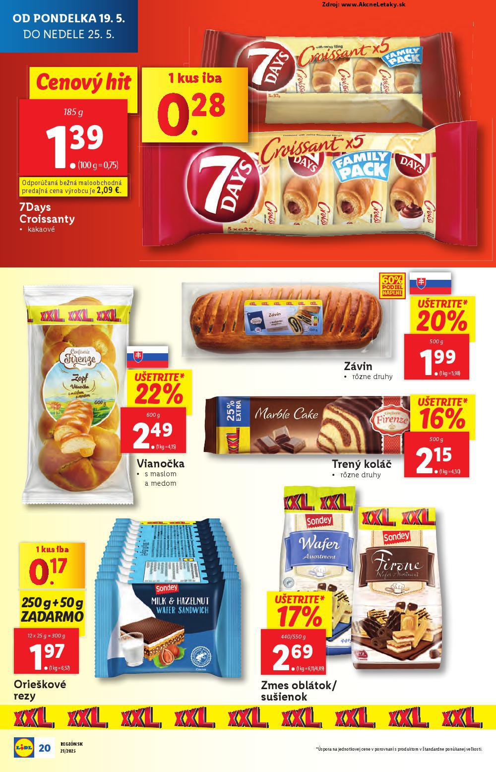 Leták Lidl (19. 5. - 25. 5. 2025) - strana 28 z 108