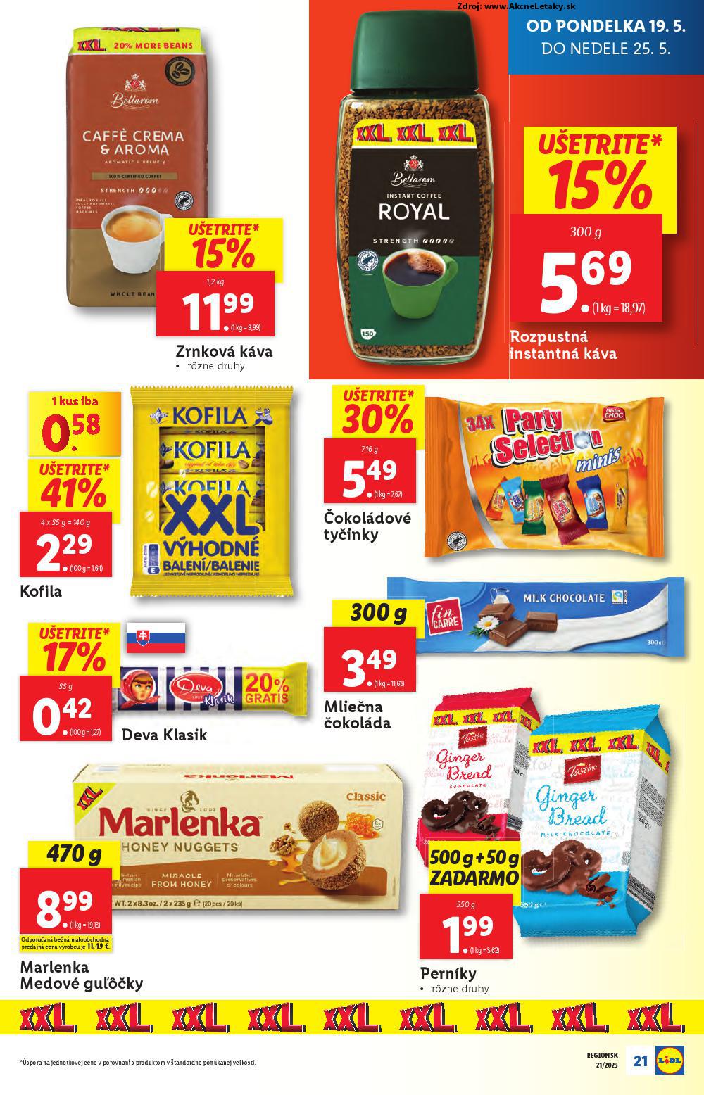 Leták Lidl (19. 5. - 25. 5. 2025) - strana 29 z 108