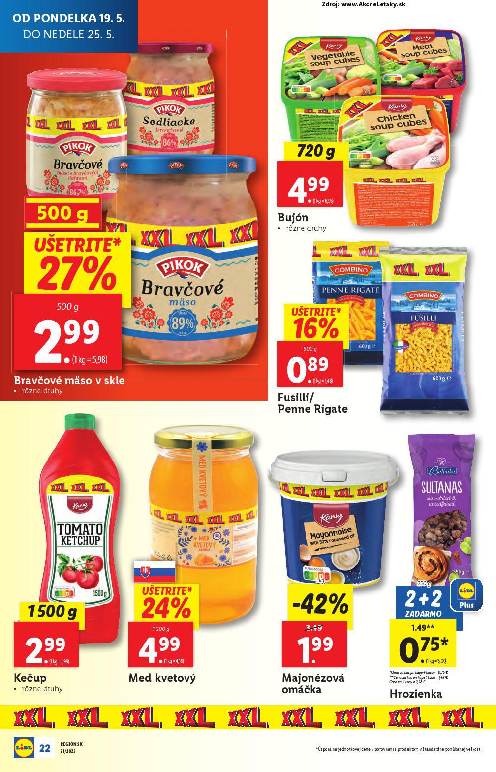 Leták Lidl (19. 5. - 25. 5. 2025) - strana 30 z 108