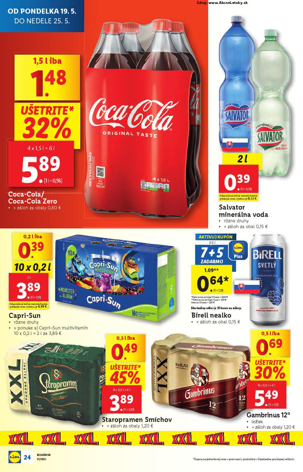 Leták Lidl (19. 5. - 25. 5. 2025) - strana 32 z 108