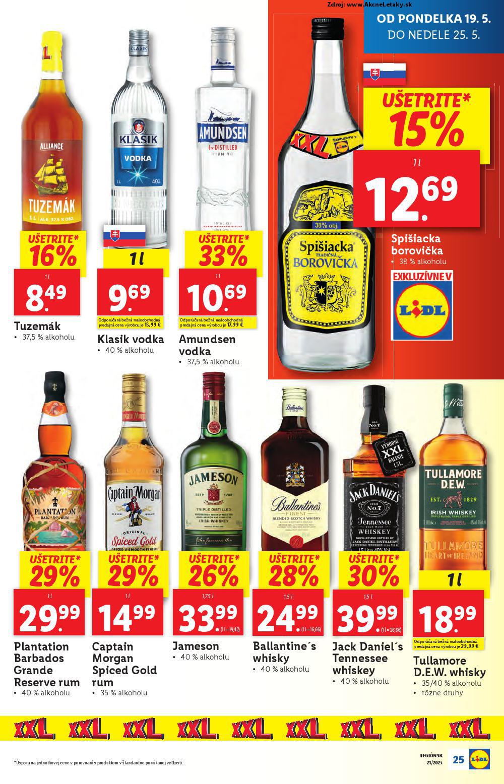 Leták Lidl (19. 5. - 25. 5. 2025) - strana 33 z 108