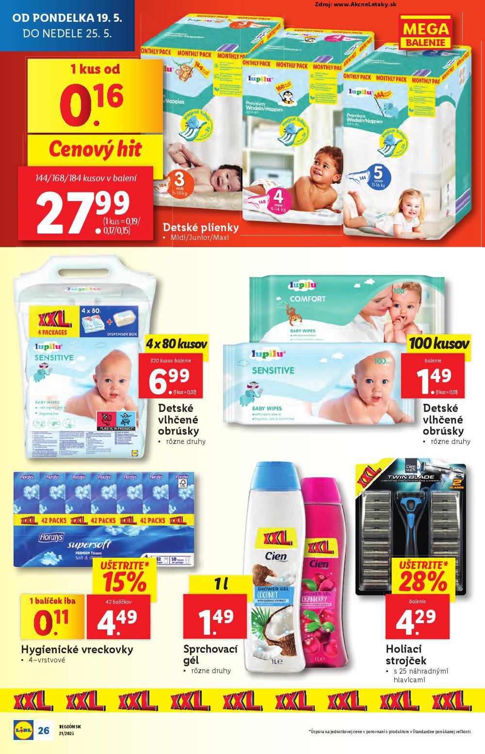 Leták Lidl (19. 5. - 25. 5. 2025) - strana 34 z 108