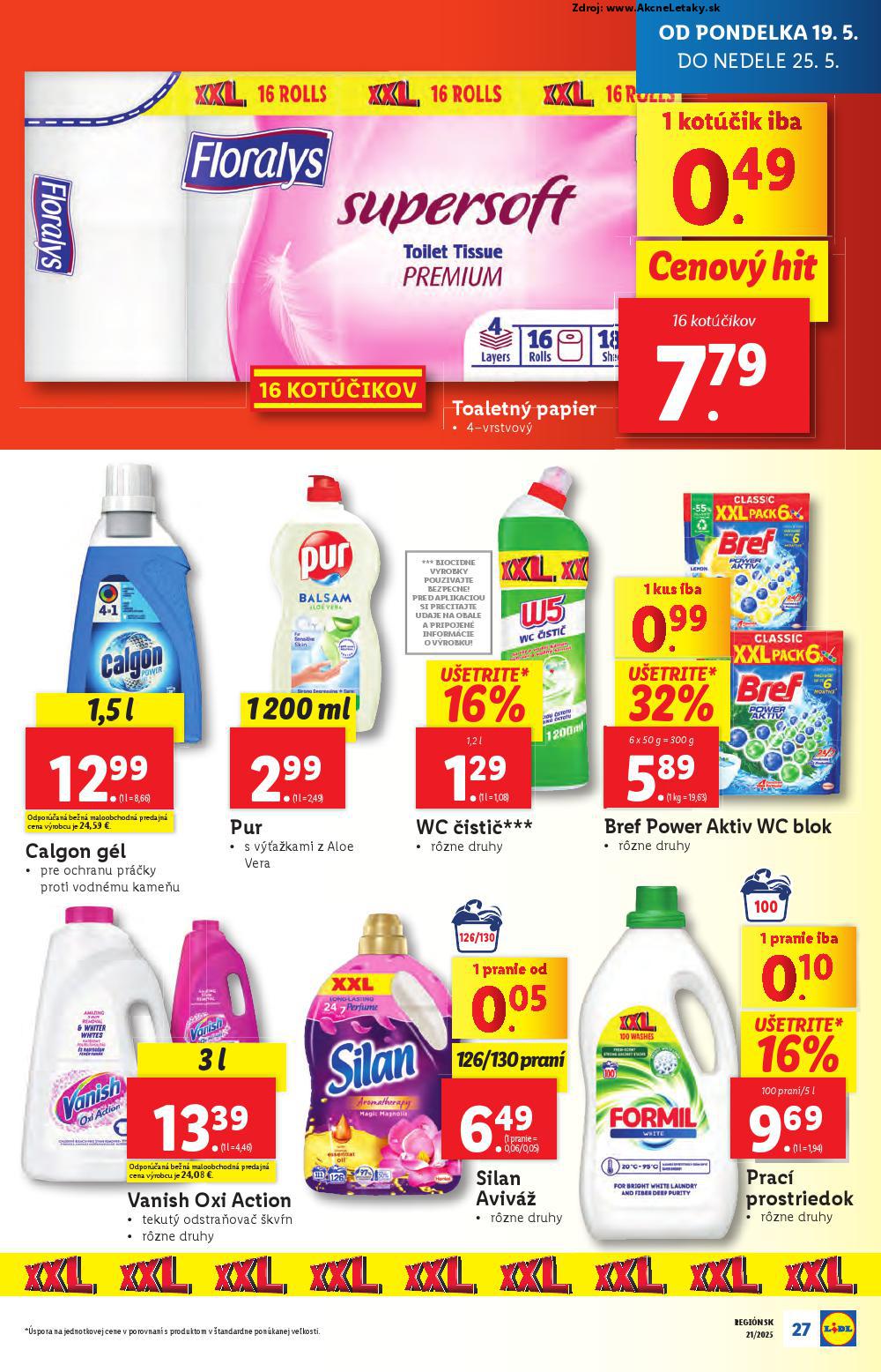 Leták Lidl (19. 5. - 25. 5. 2025) - strana 35 z 108