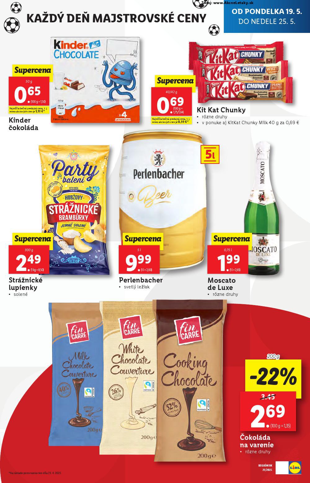 Leták Lidl (19. 5. - 25. 5. 2025) - strana 37 z 108