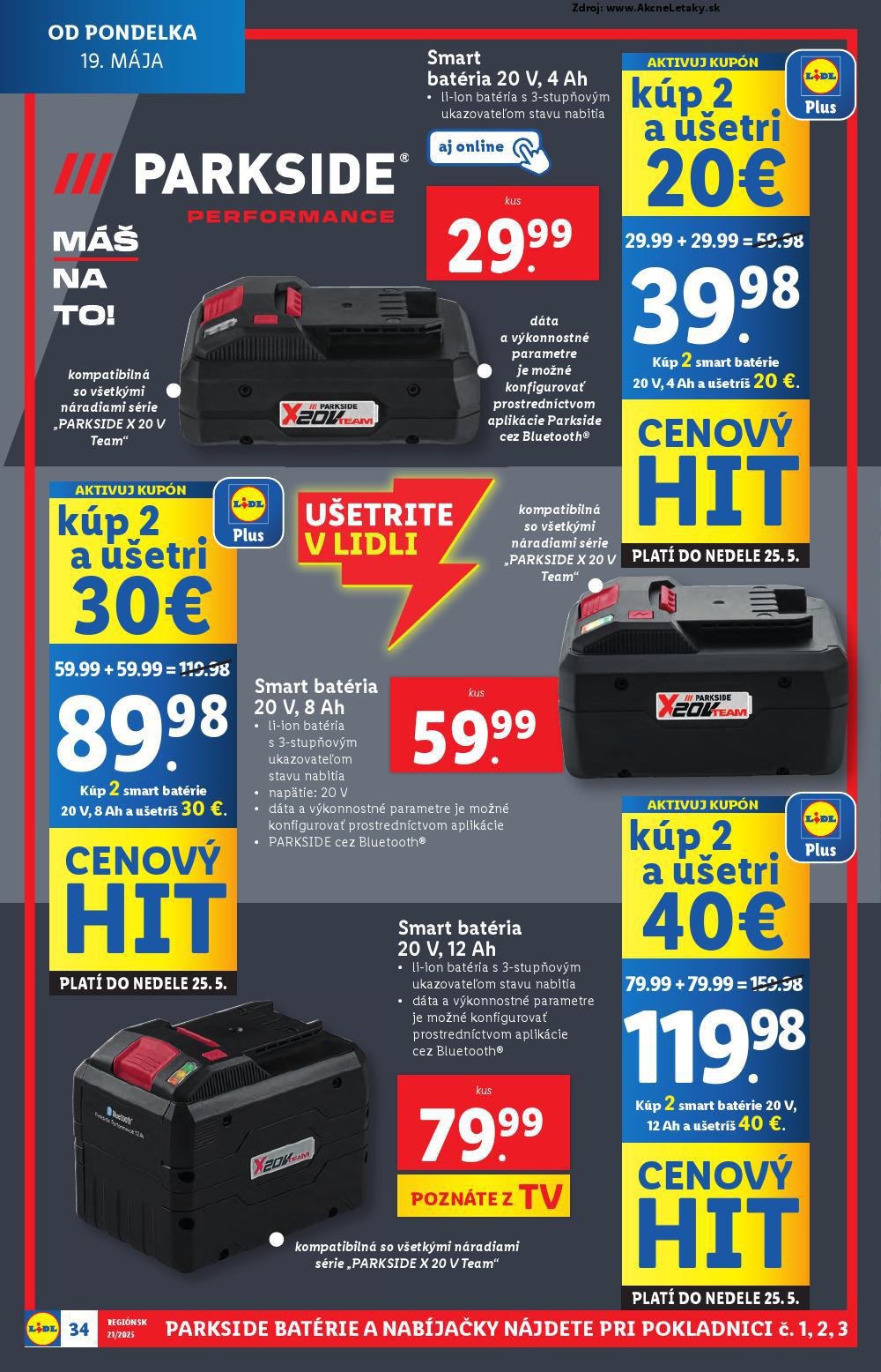 Leták Lidl (19. 5. - 25. 5. 2025) - strana 48 z 108