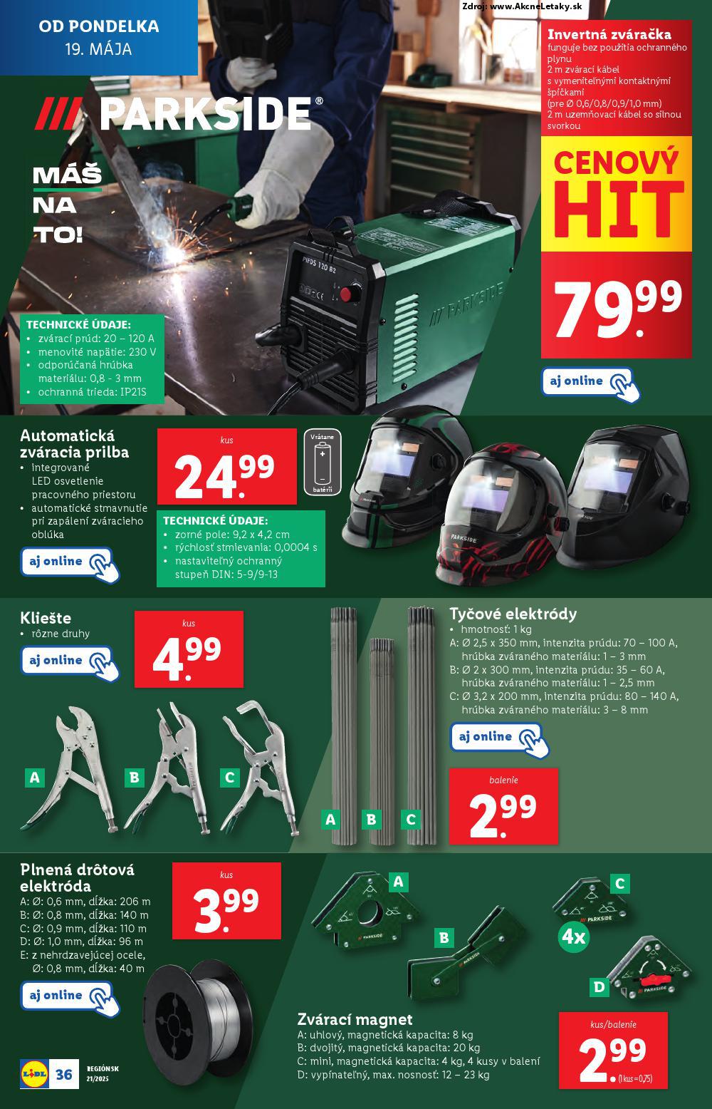 Leták Lidl (19. 5. - 25. 5. 2025) - strana 50 z 108