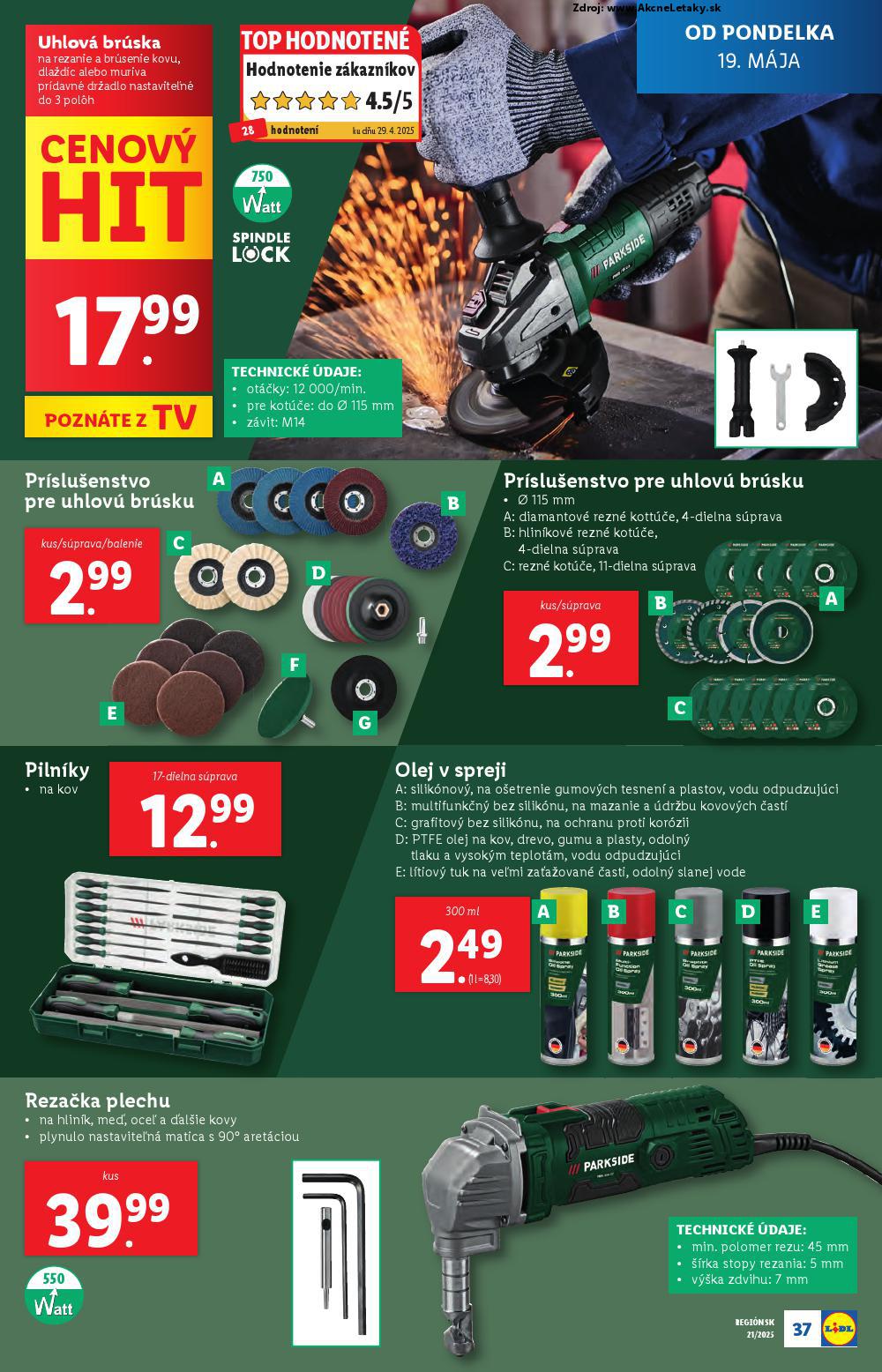 Leták Lidl (19. 5. - 25. 5. 2025) - strana 51 z 108