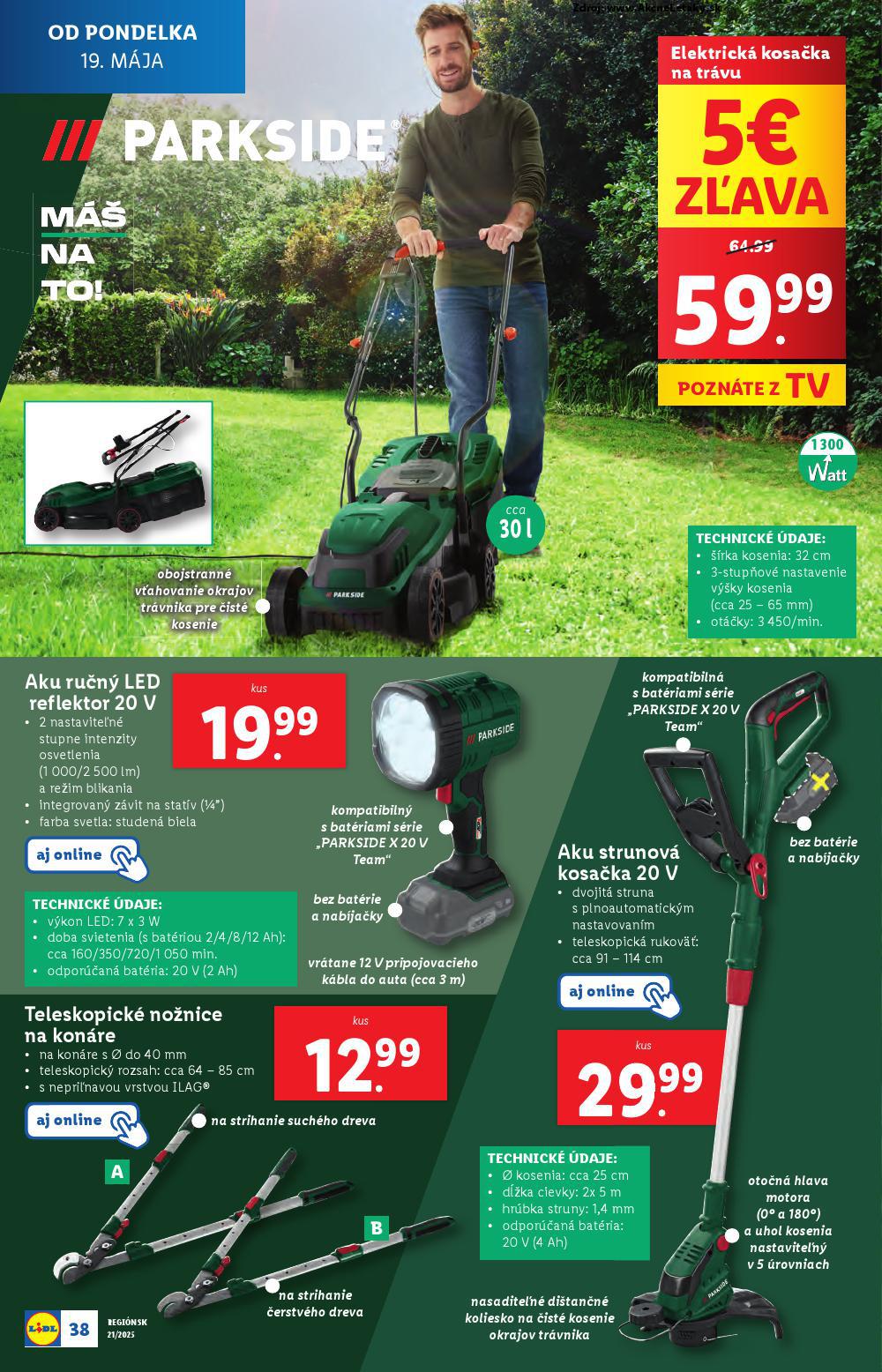 Leták Lidl (19. 5. - 25. 5. 2025) - strana 52 z 108