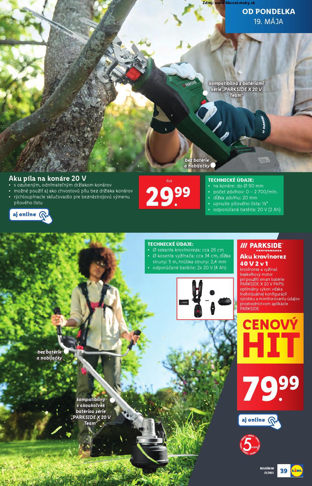 Leták Lidl (19. 5. - 25. 5. 2025) - strana 53 z 108