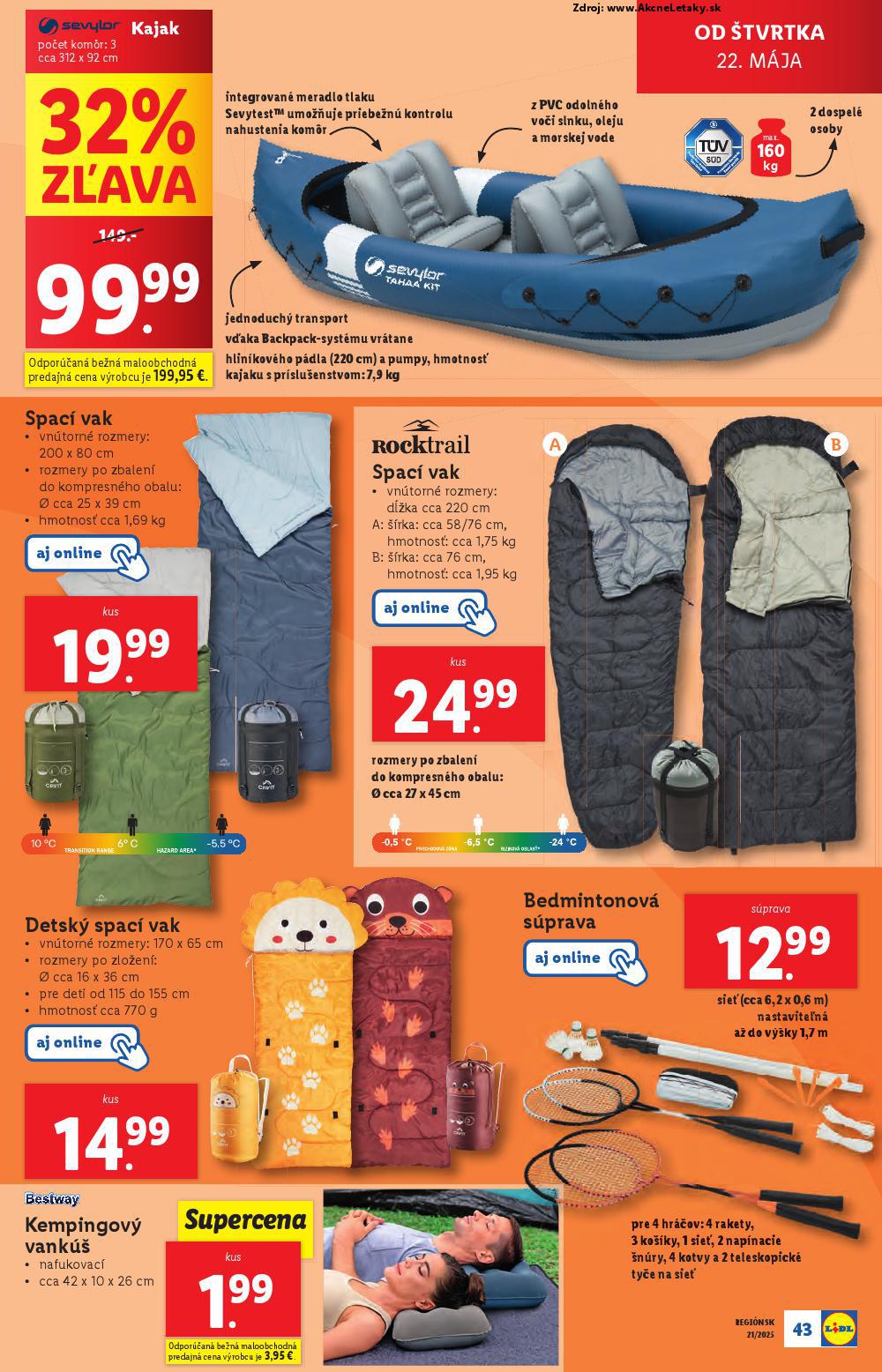 Leták Lidl (19. 5. - 25. 5. 2025) - strana 67 z 108