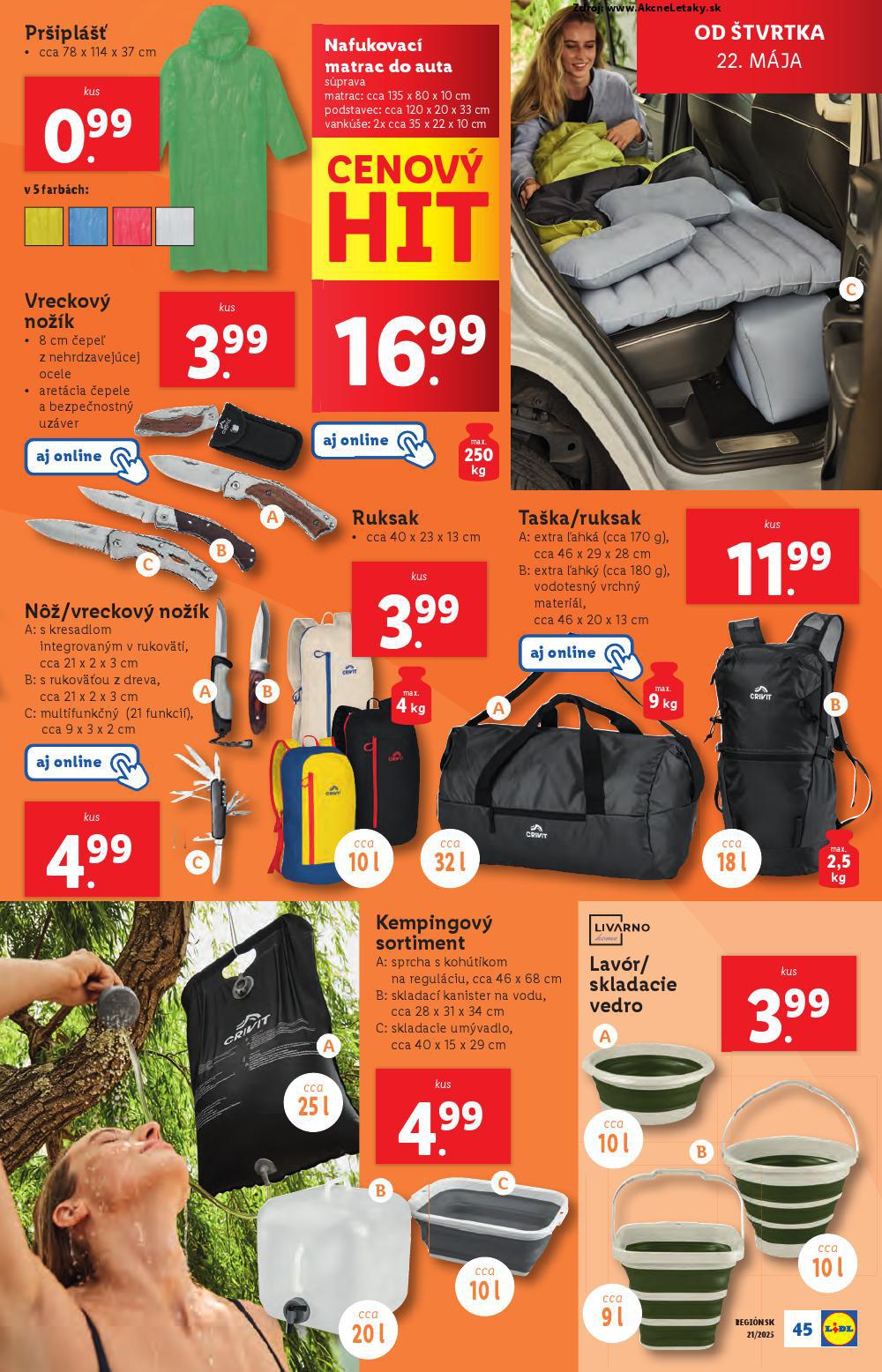 Leták Lidl (19. 5. - 25. 5. 2025) - strana 69 z 108