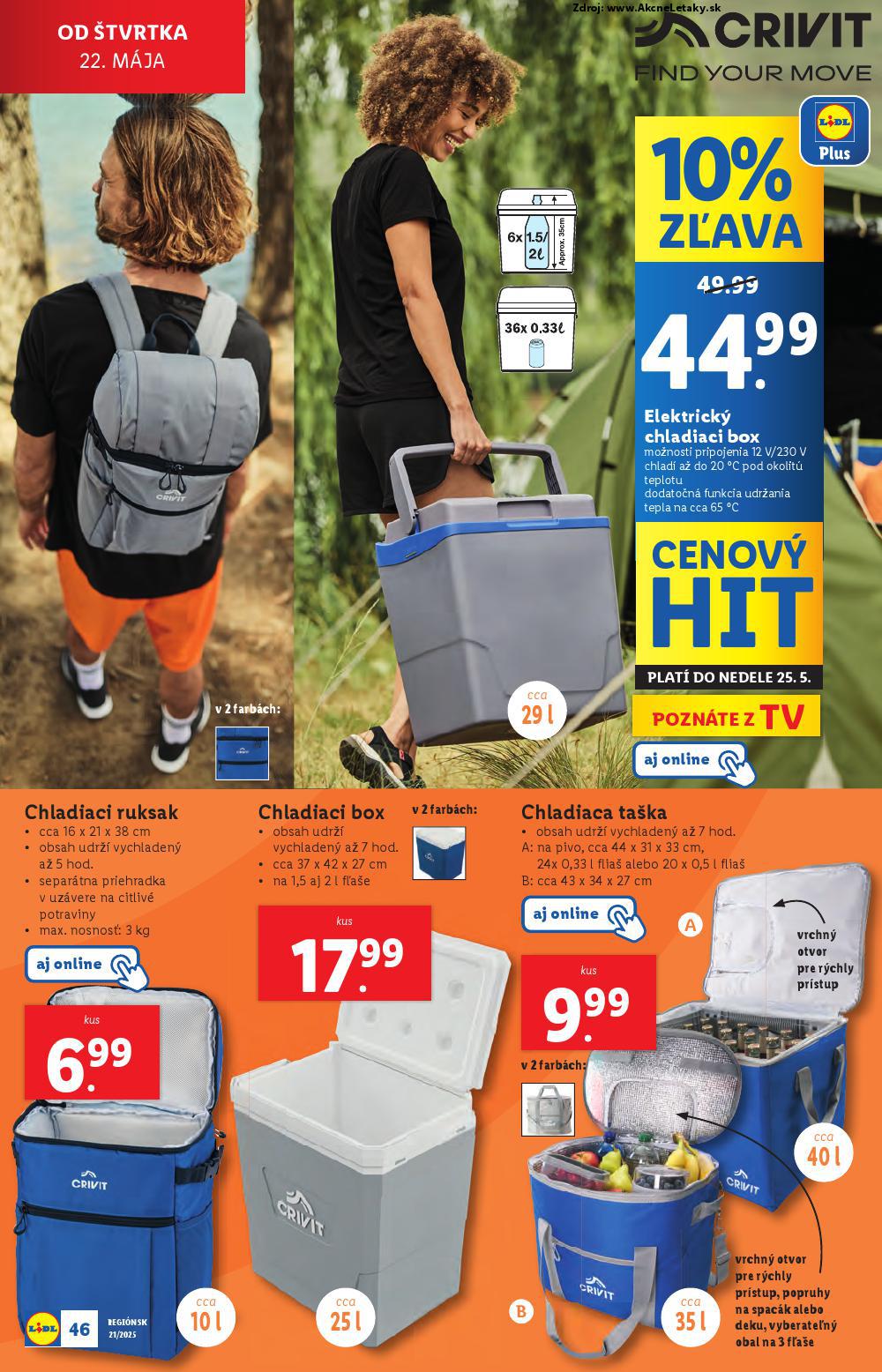 Leták Lidl (19. 5. - 25. 5. 2025) - strana 70 z 108
