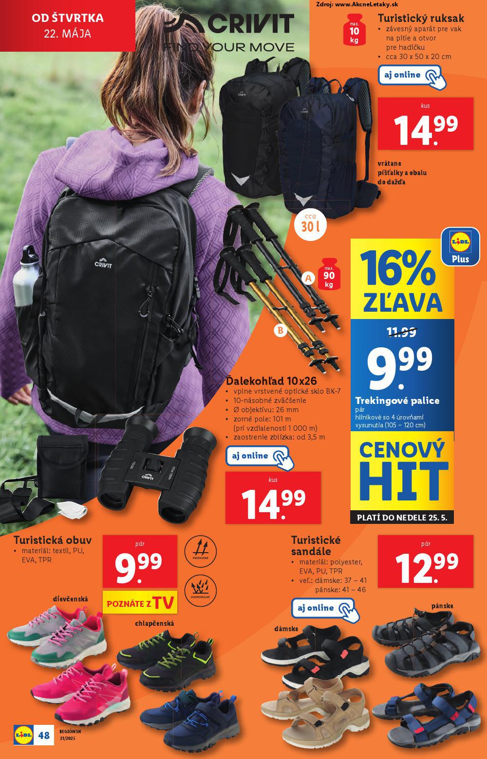 Leták Lidl (19. 5. - 25. 5. 2025) - strana 72 z 108