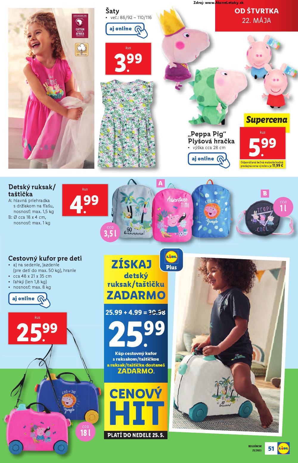 Leták Lidl (19. 5. - 25. 5. 2025) - strana 77 z 108