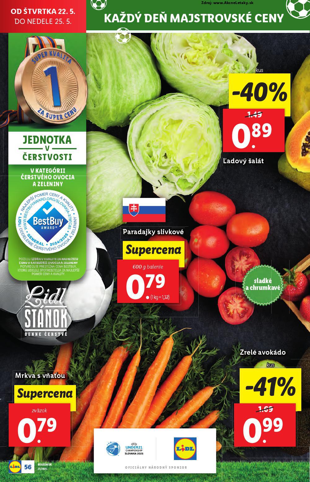 Leták Lidl (19. 5. - 25. 5. 2025) - strana 82 z 108