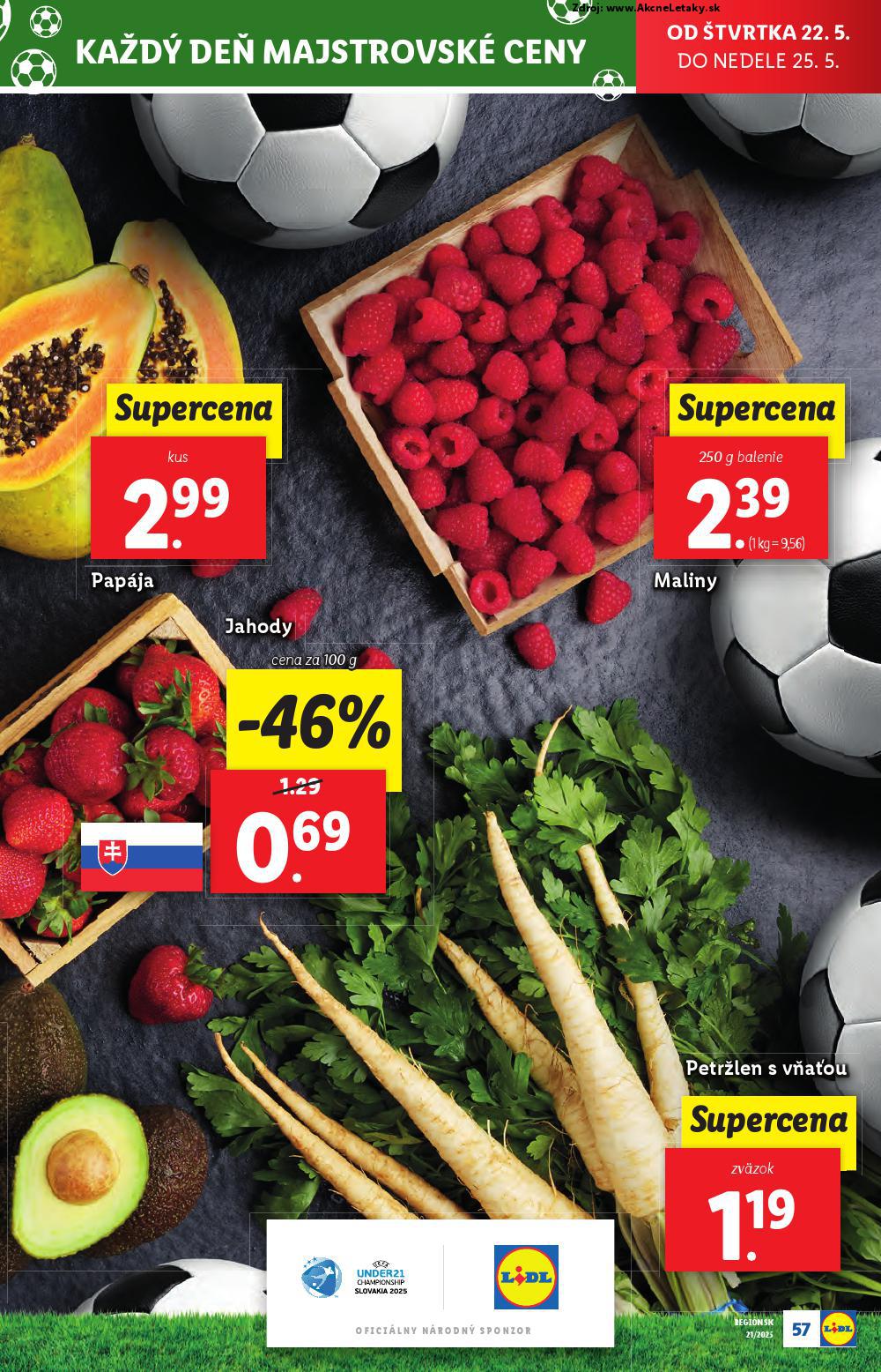 Leták Lidl (19. 5. - 25. 5. 2025) - strana 83 z 108