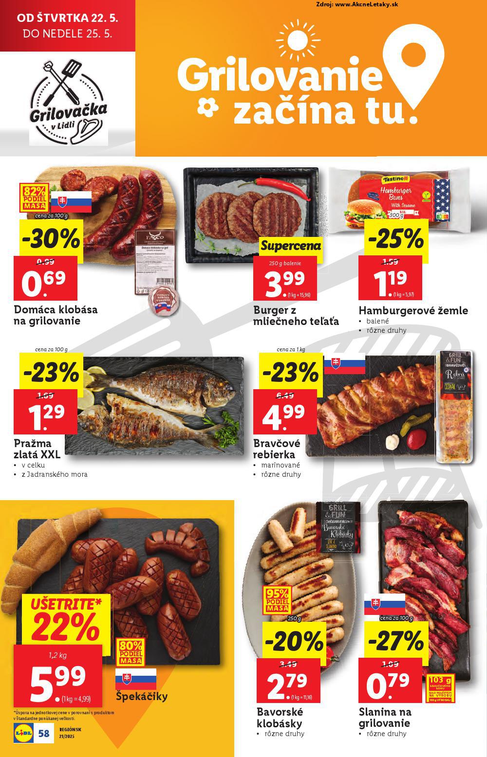 Leták Lidl (19. 5. - 25. 5. 2025) - strana 86 z 108