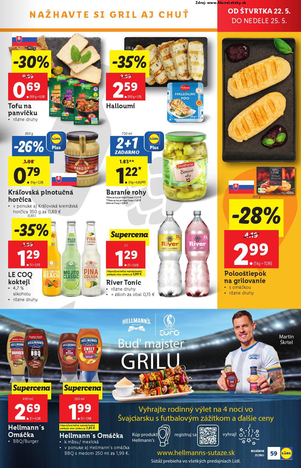 Leták Lidl (19. 5. - 25. 5. 2025) - strana 87 z 108
