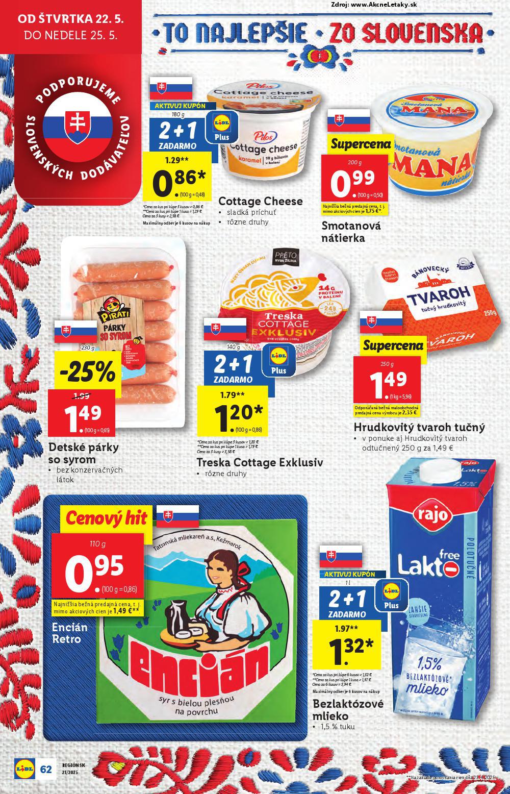 Leták Lidl (19. 5. - 25. 5. 2025) - strana 90 z 108