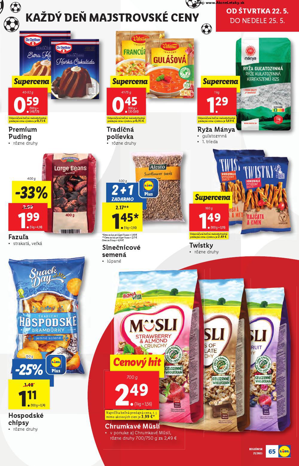 Leták Lidl (19. 5. - 25. 5. 2025) - strana 93 z 108