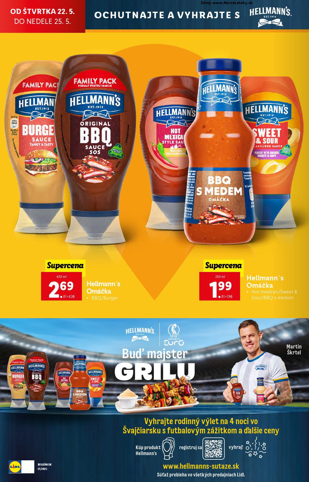 Leták Lidl (19. 5. - 25. 5. 2025) - strana 96 z 108