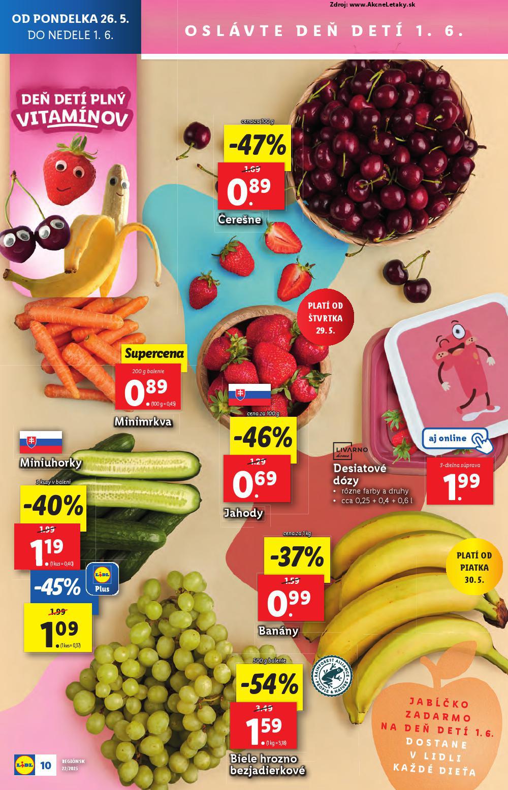 Leták Lidl (26. 5. - 1. 6. 2025) - strana 16 z 98
