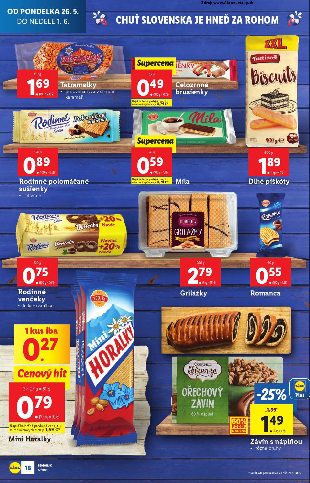 Leták Lidl (26. 5. - 1. 6. 2025) - strana 24 z 98