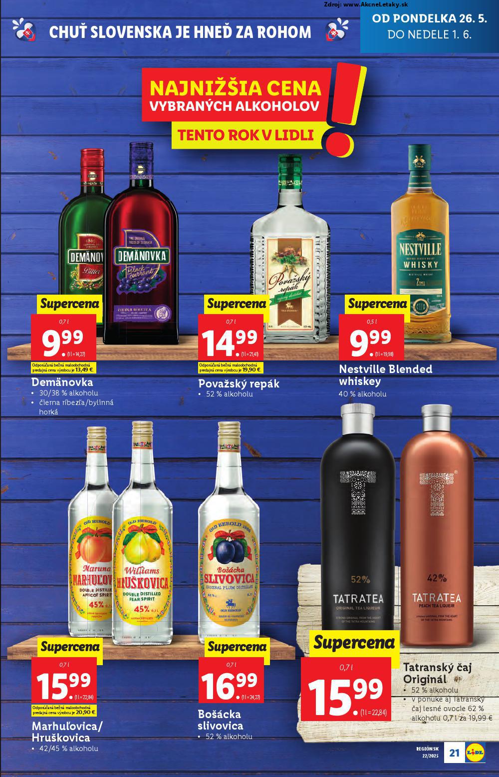Leták Lidl (26. 5. - 1. 6. 2025) - strana 27 z 98
