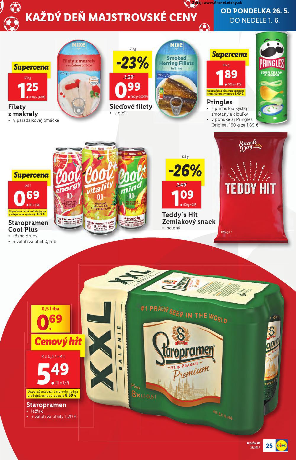 Leták Lidl (26. 5. - 1. 6. 2025) - strana 31 z 98