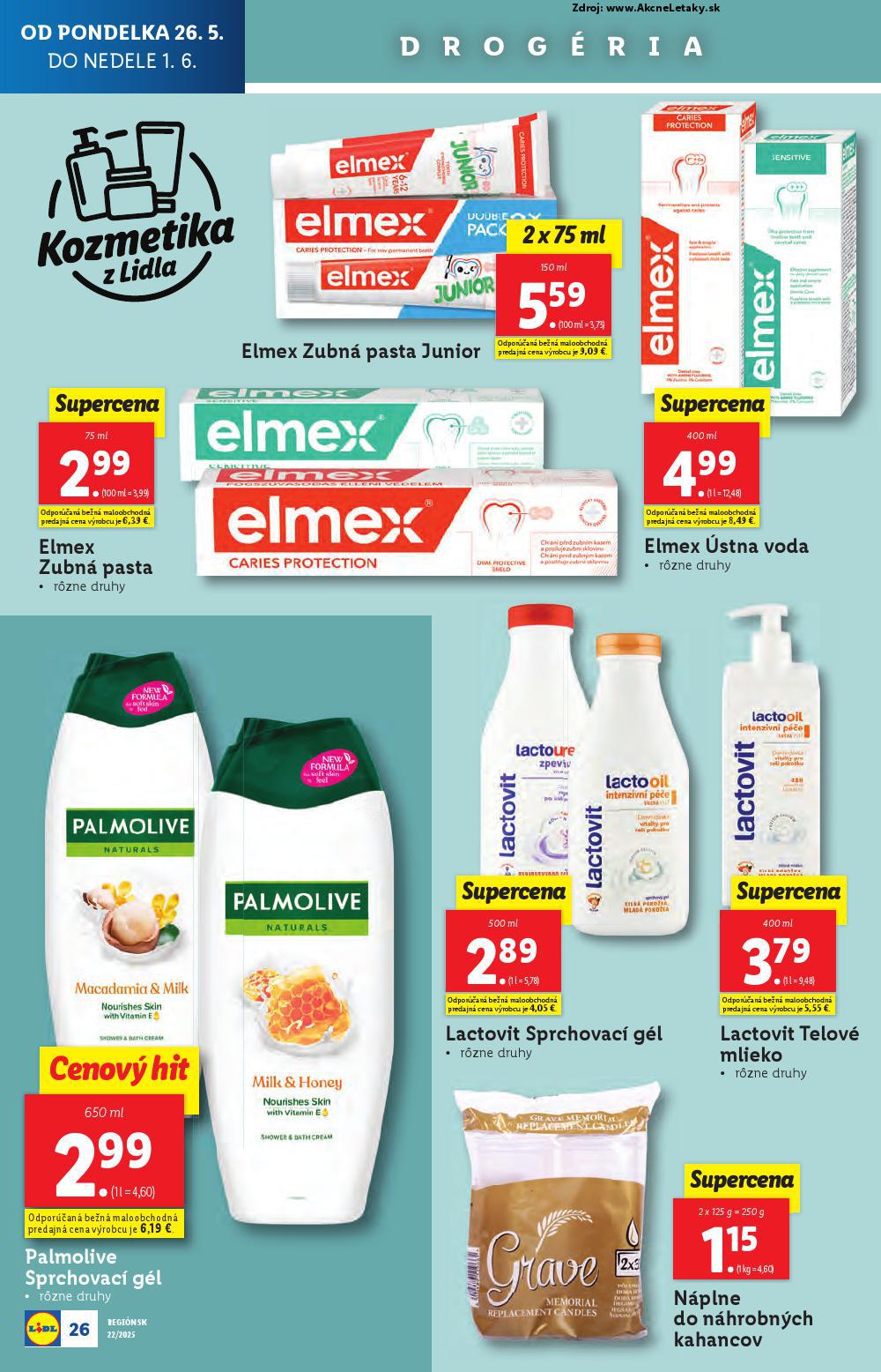 Leták Lidl (26. 5. - 1. 6. 2025) - strana 38 z 98