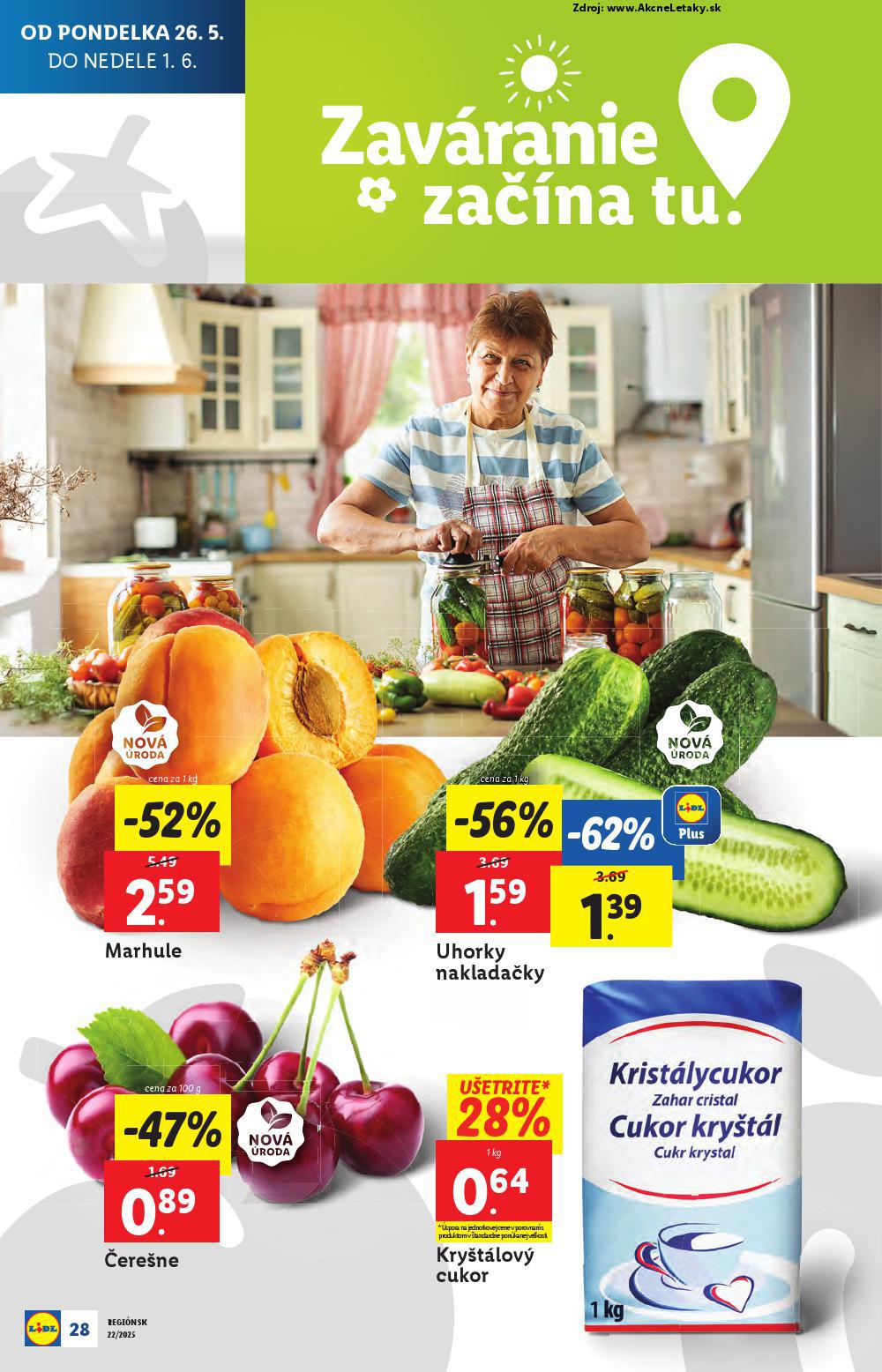 Leták Lidl (26. 5. - 1. 6. 2025) - strana 40 z 98