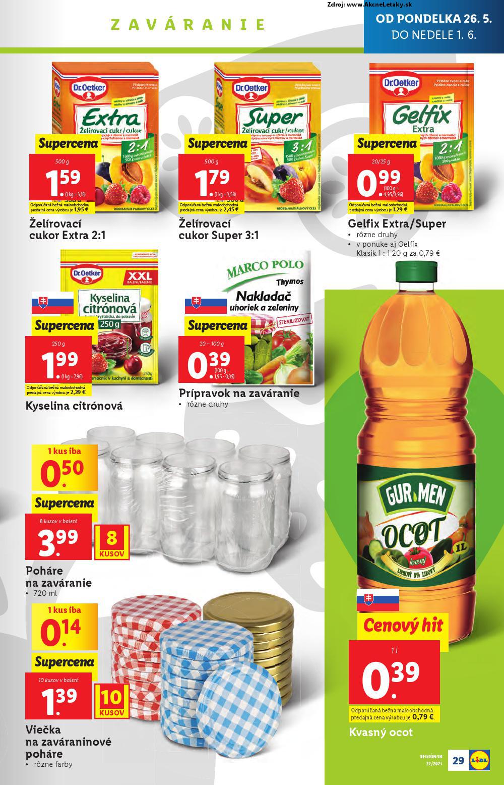 Leták Lidl (26. 5. - 1. 6. 2025) - strana 41 z 98