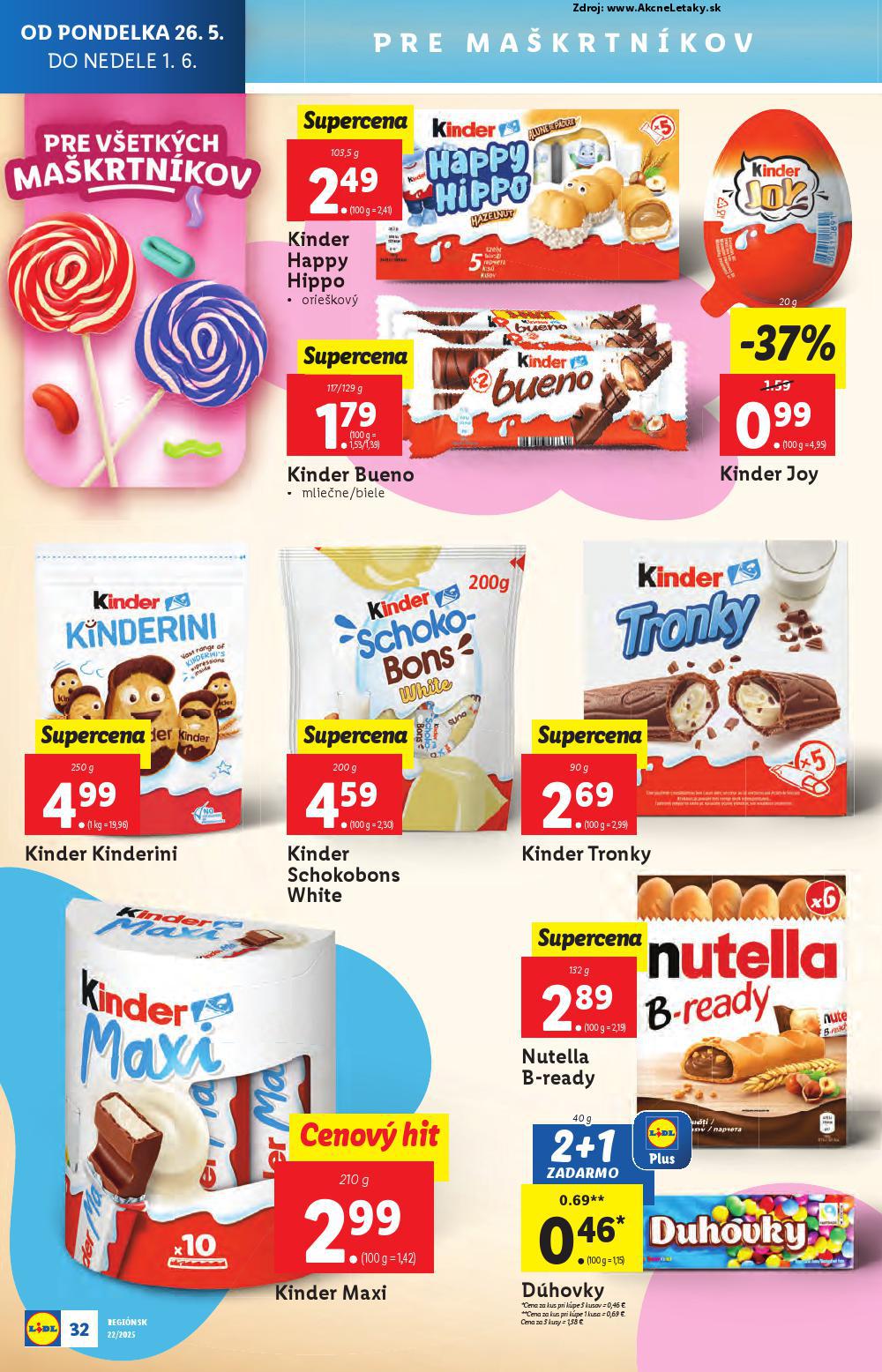 Leták Lidl (26. 5. - 1. 6. 2025) - strana 50 z 98