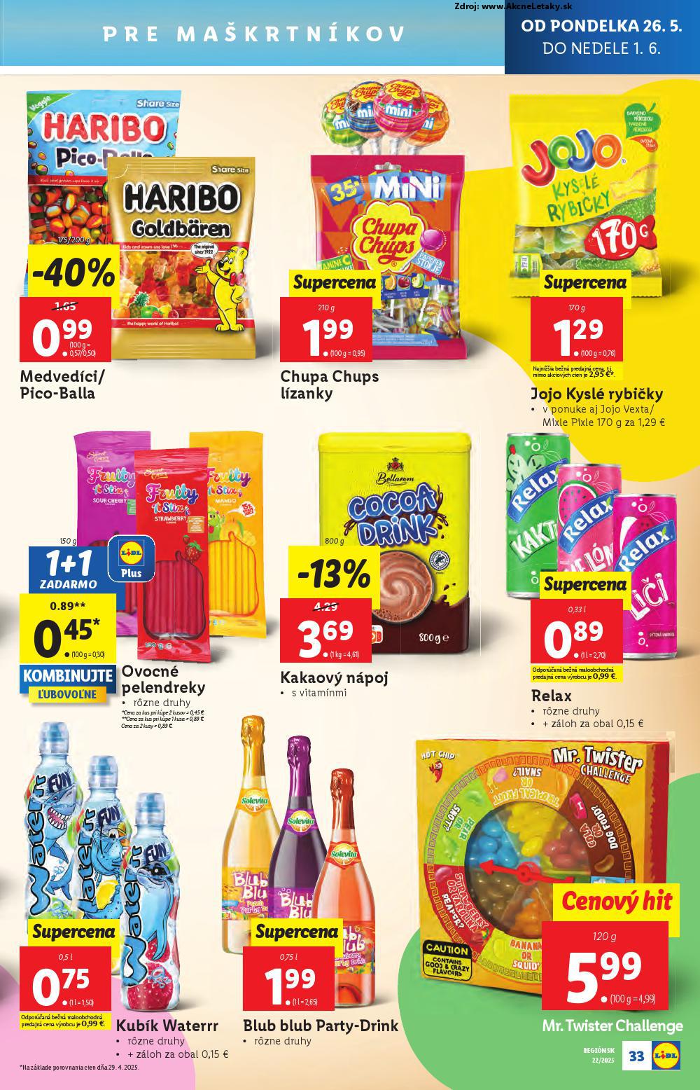 Leták Lidl (26. 5. - 1. 6. 2025) - strana 51 z 98