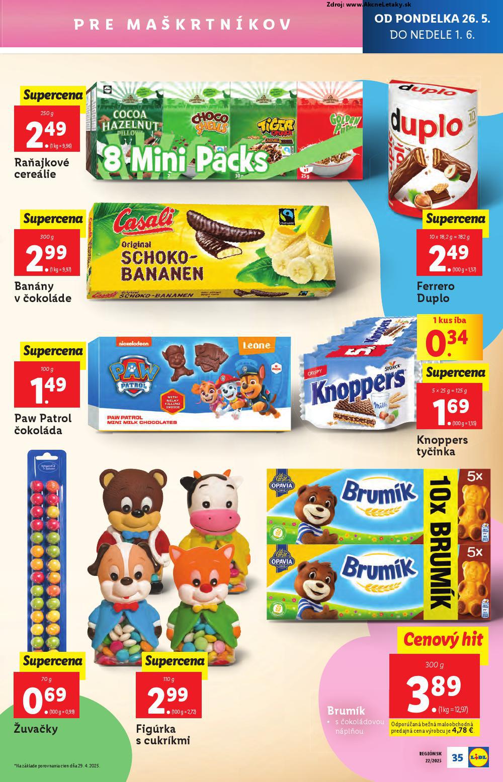 Leták Lidl (26. 5. - 1. 6. 2025) - strana 53 z 98