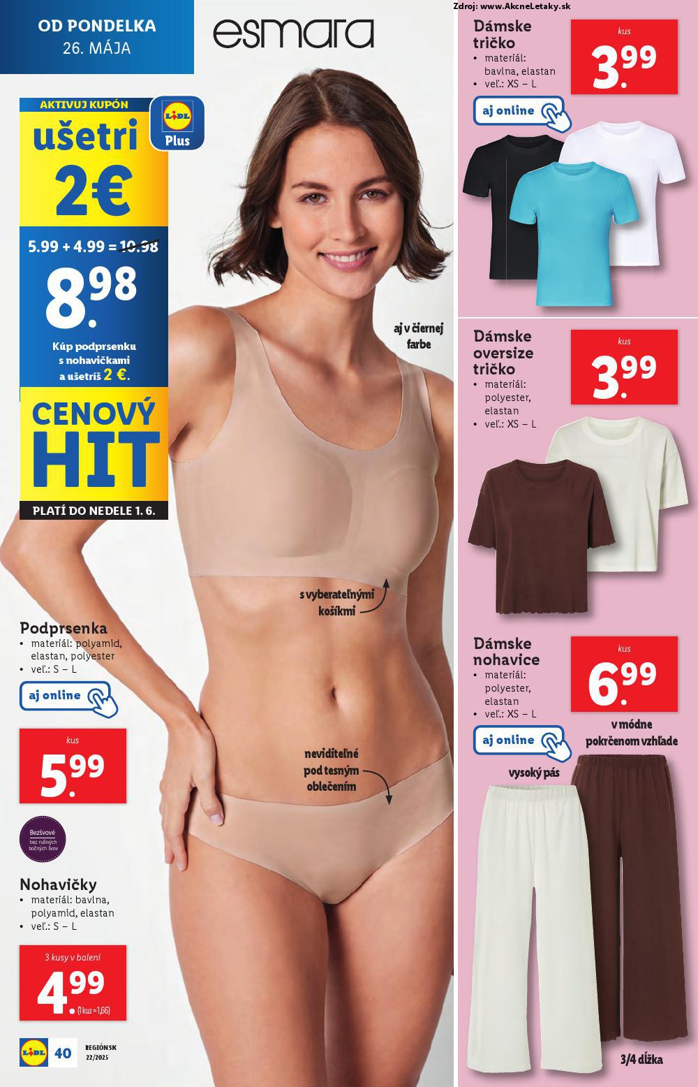 Leták Lidl (26. 5. - 1. 6. 2025) - strana 58 z 98