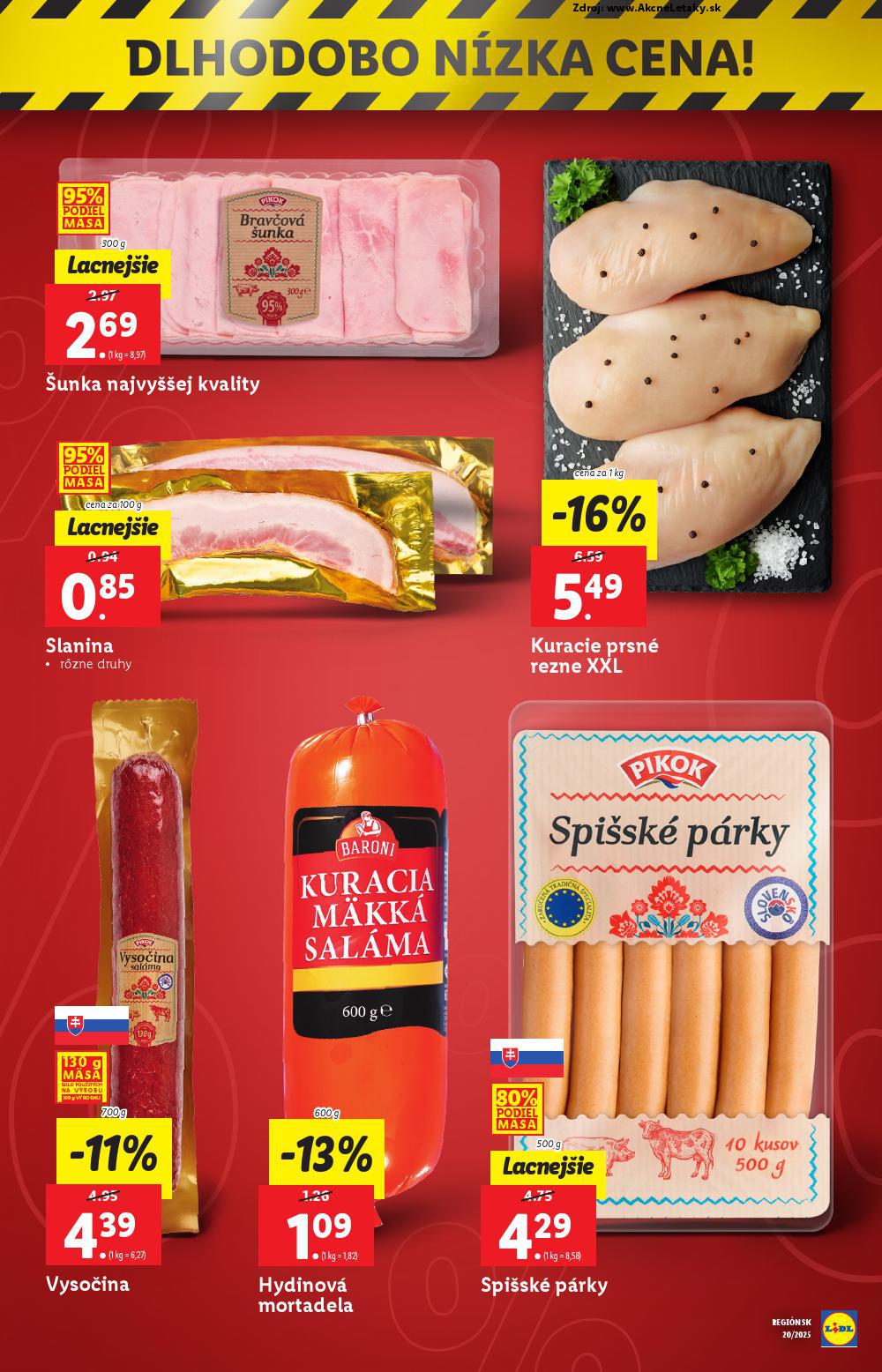 Leták Lidl (26. 5. - 1. 6. 2025) - strana 6 z 98