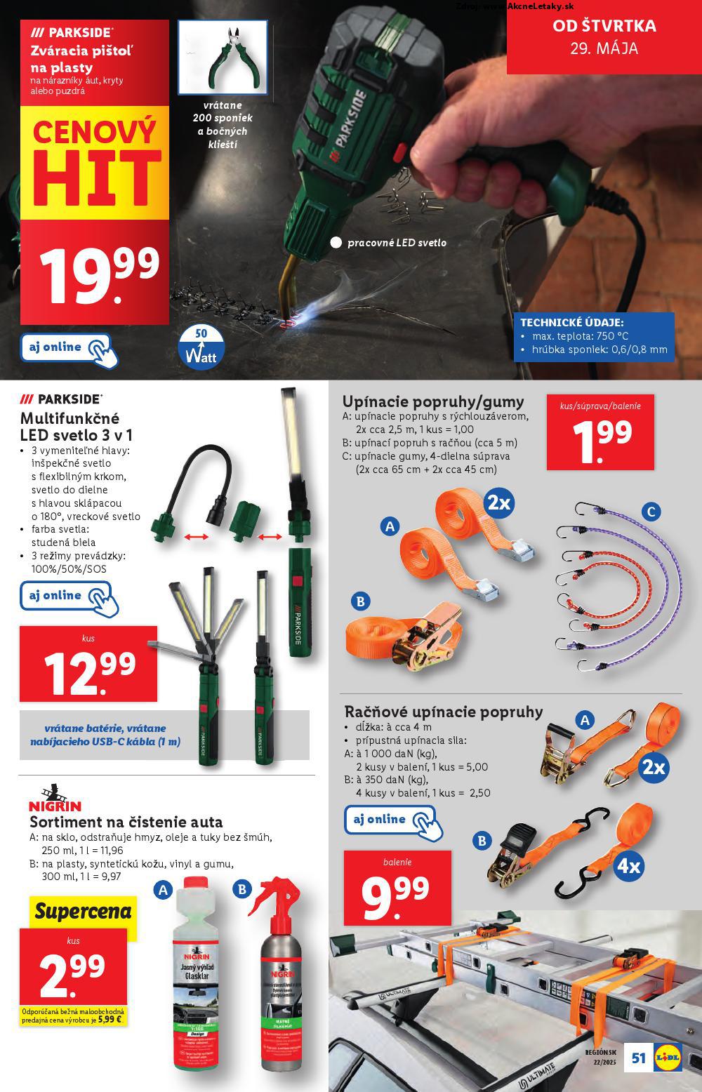 Leták Lidl (26. 5. - 1. 6. 2025) - strana 69 z 98