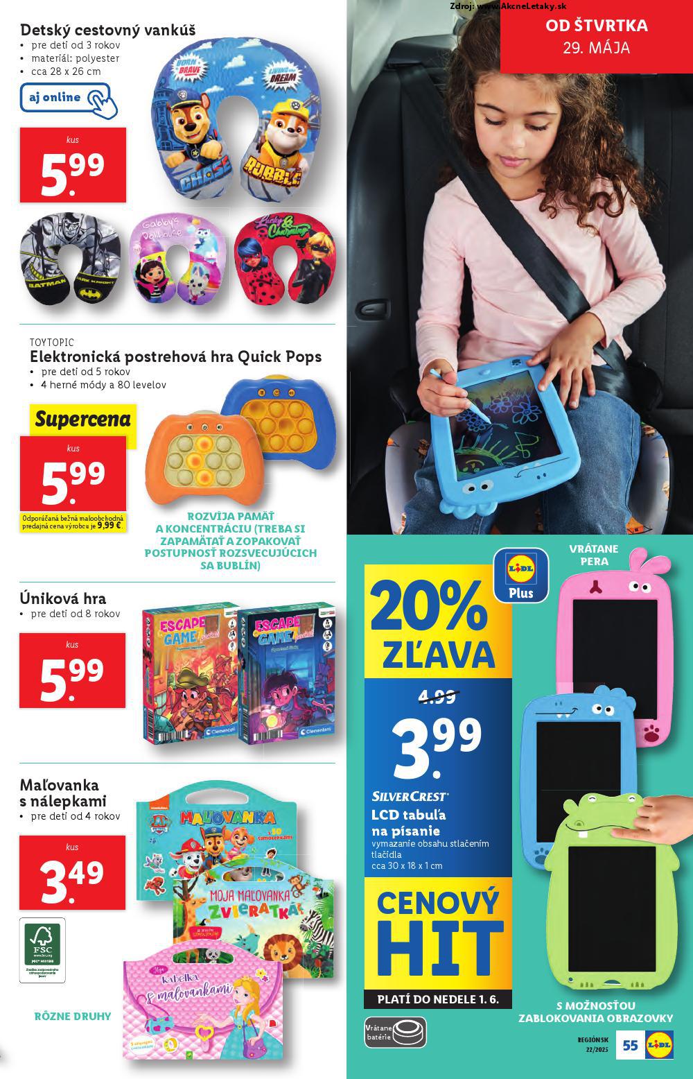 Leták Lidl (26. 5. - 1. 6. 2025) - strana 73 z 98