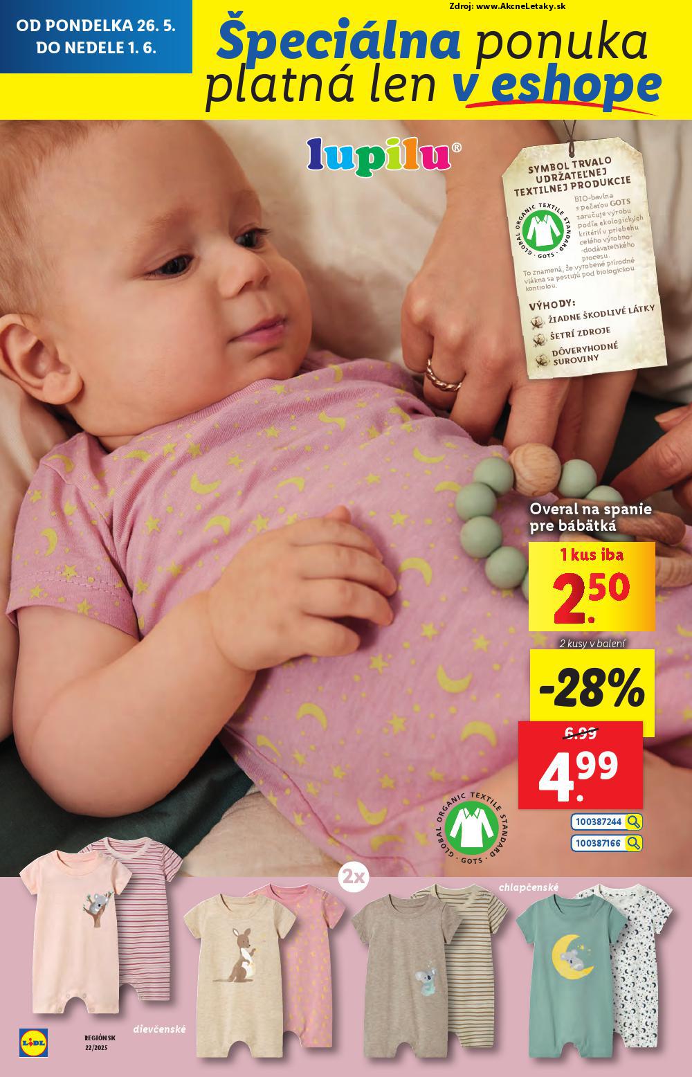 Leták Lidl (26. 5. - 1. 6. 2025) - strana 74 z 98