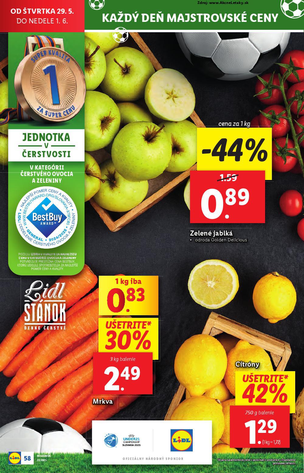 Leták Lidl (26. 5. - 1. 6. 2025) - strana 80 z 98