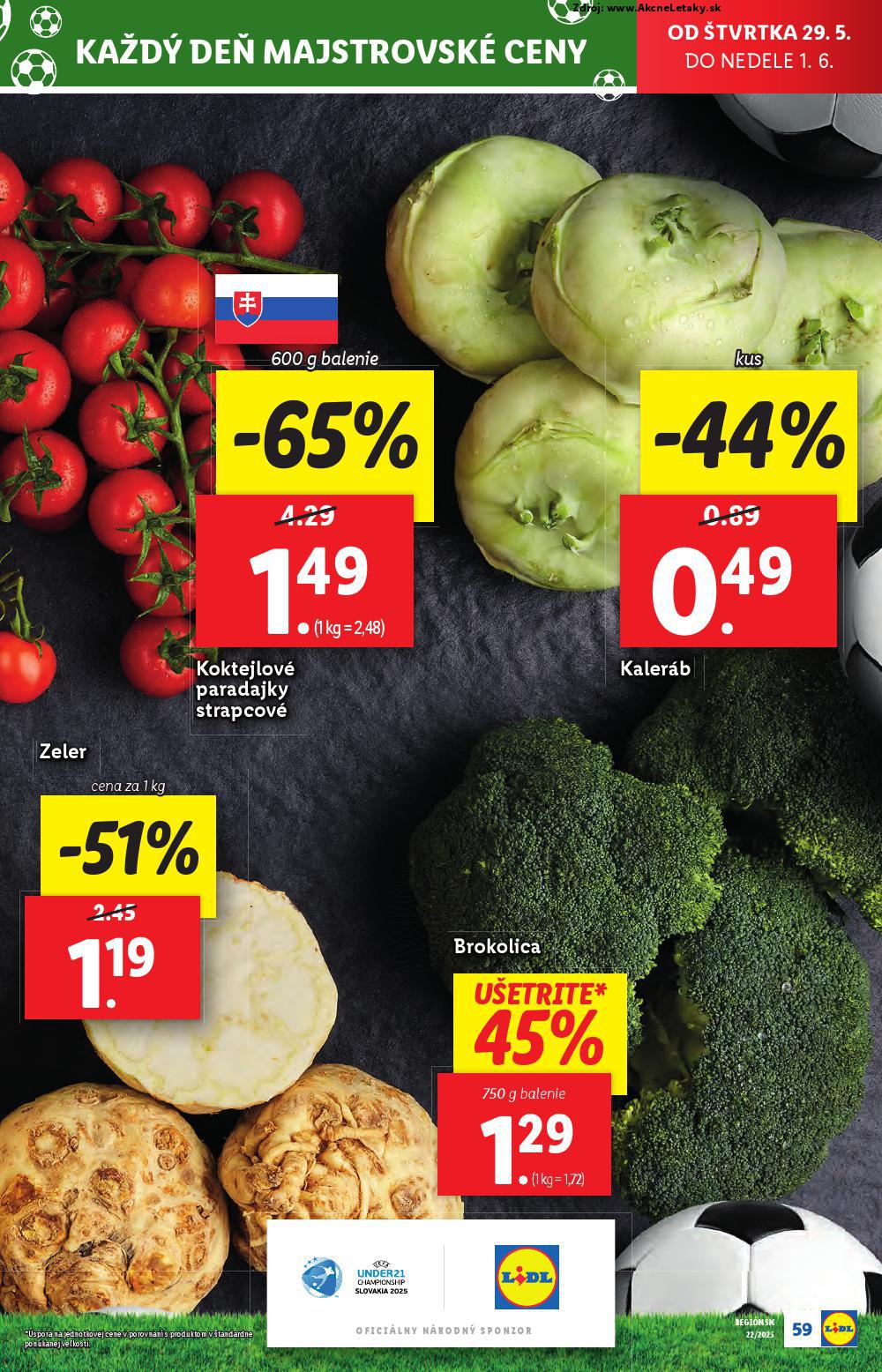 Leták Lidl (26. 5. - 1. 6. 2025) - strana 81 z 98