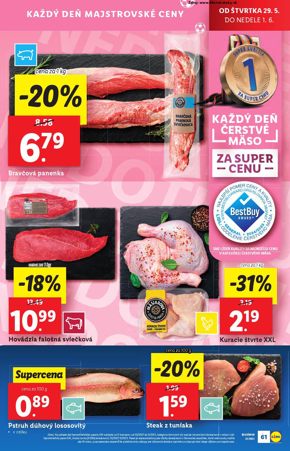 Leták Lidl (26. 5. - 1. 6. 2025) - strana 83 z 98