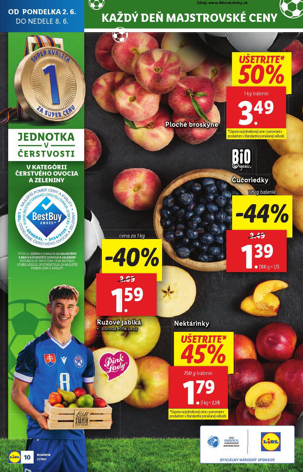 Leták Lidl (2. 6. - 8. 6. 2025) - strana 12 z 96