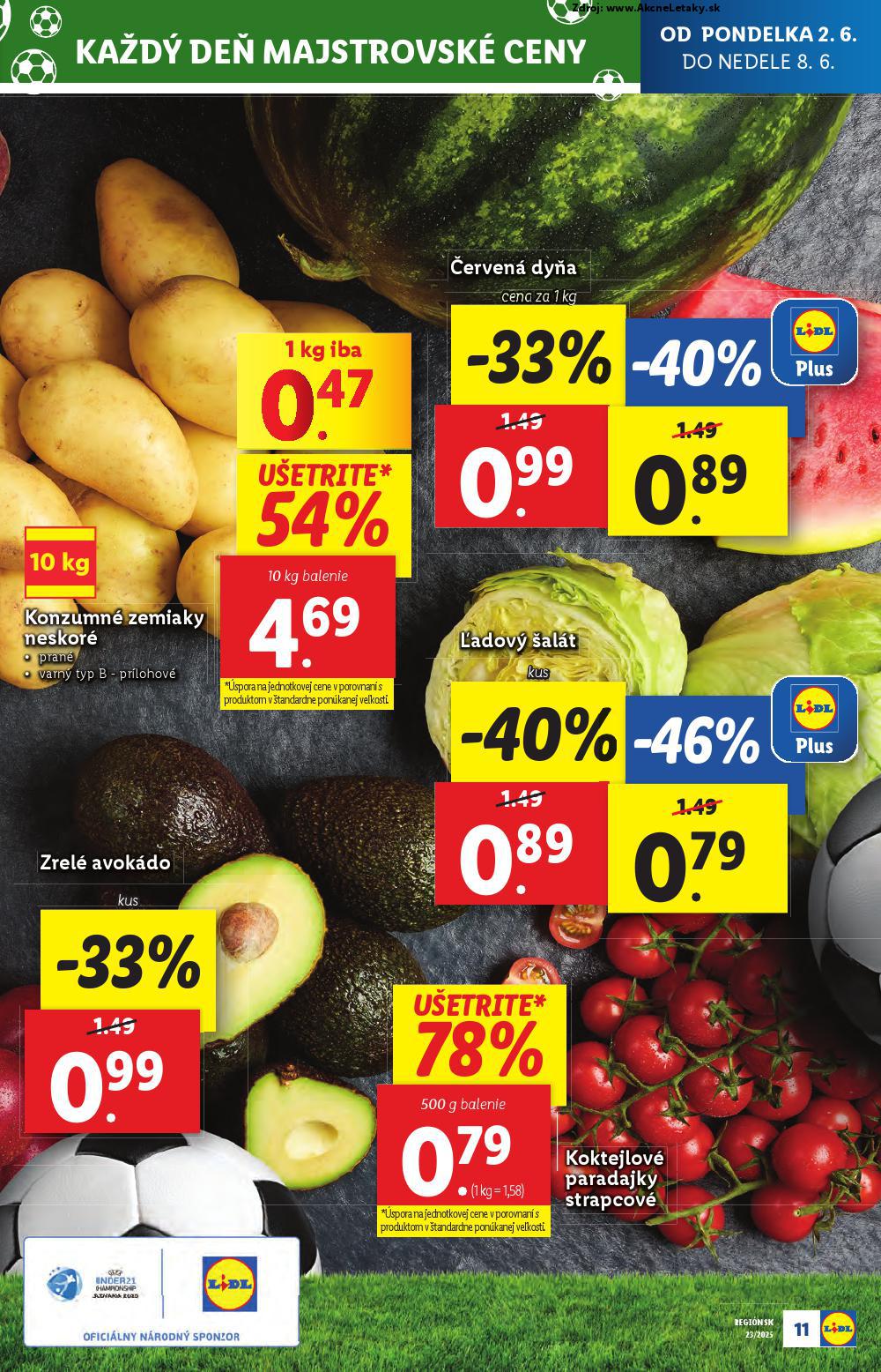 Leták Lidl (2. 6. - 8. 6. 2025) - strana 13 z 96
